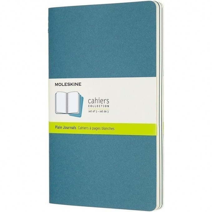 Блокнот MOLESKINE CAHIER JOURNAL XLARGE, нелинованный, голубой CH023B44 Блокнот MOLESKINE CAHIER JOURNAL XLARGE, нелинованный, голубой CH023B44