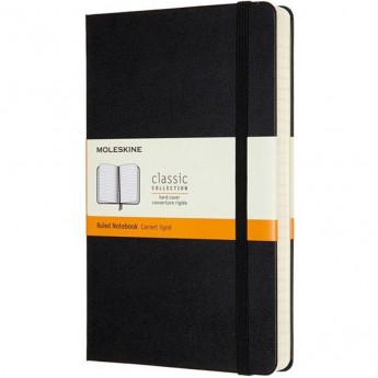 Блокнот MOLESKINE CLASSIC LARGE, линейка, черный Блокнот MOLESKINE CLASSIC LARGE, линейка, черный
