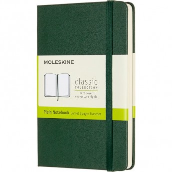 Блокнот MOLESKINE CLASSIC POCKET, нелинованный, зеленый Блокнот MOLESKINE CLASSIC POCKET, нелинованный, зеленый