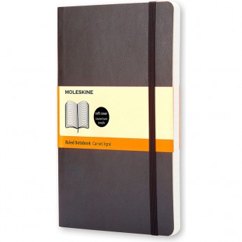 Блокнот MOLESKINE CLASSIC SOFT LARGE, линейка, черный Блокнот MOLESKINE CLASSIC SOFT LARGE, линейка, черный