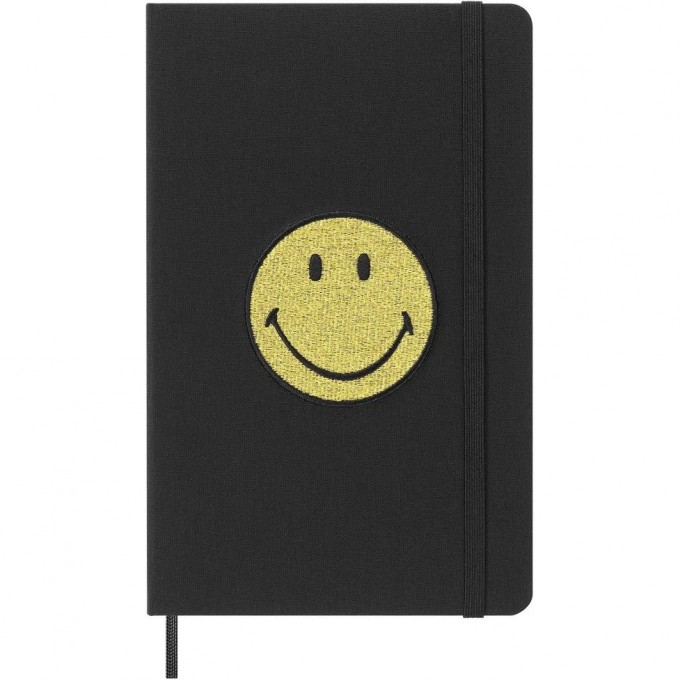 Блокнот MOLESKINE LE SMILEY LARGE 130х210мм черный LESMILEYNTBKCLT Блокнот MOLESKINE LE SMILEY LARGE 130х210мм черный LESMILEYNTBKCLT